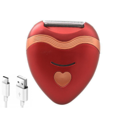 Damski epilator USB w kształcie serca - różne kolory