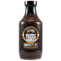 BBQ omáčka Burnt Finger Smokey KC, 558 g