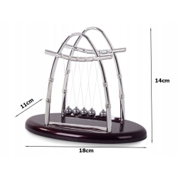 Newtonovo kyvadlo - 14 x 18 x 11 cm