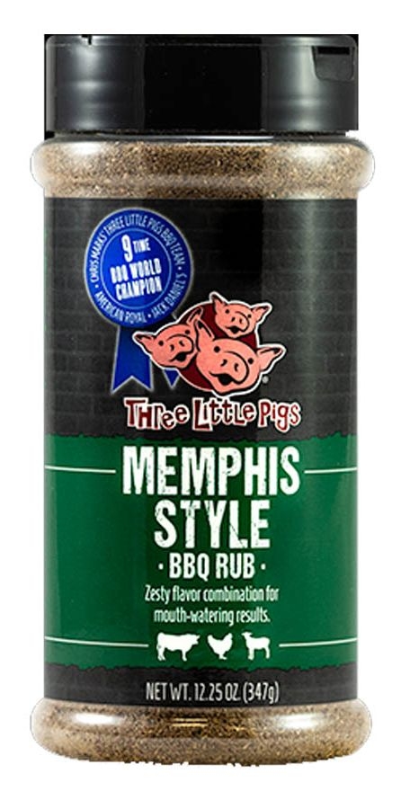 BBQ koření Three Little Pigs "Memphis-Style", 347 g