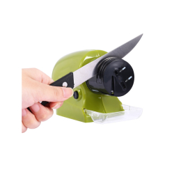 Elektrický brousek na nože - zelený (Verk)