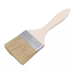 Płaski pędzel malarski z naturalnego włosia 50 x 10 x 220 mm - drewniany
