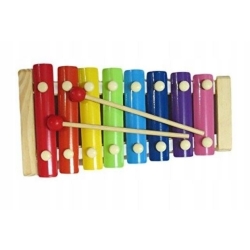 Dětský barevný xylofon s paličkou
