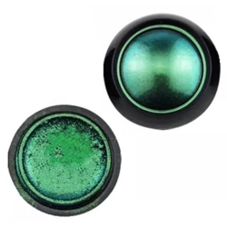 Metalické oční stíny Chameleon - zelené