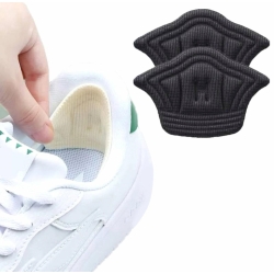 Pěnová ochrana na paty do obuvi - 2 ks černá