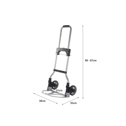 Skládací přepravní vozík víceúčelový - nosnost 50 kg