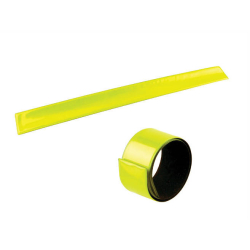 Víceúčelový reflexní pásek 400 x 300 mm - neonově žlutý