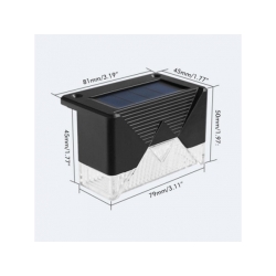 Solarnie lampy punktowe na schody - 4 szt.