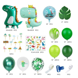Sada nafukovacích party balónků na oslavu - Dinosaurus