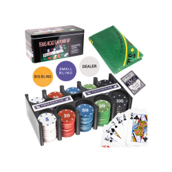 Texas Hold’em Poker set - 200 žetónov (Iso)