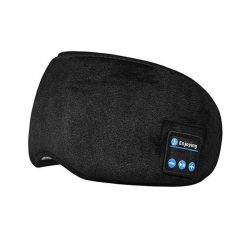 Bluetooth maska na spaní se sluchátkama - černá