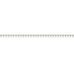 Dekorativní solární LED girlanda - 50 baněk