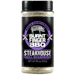 Steakové koření Burnt Finger Steakhouse grill, 335 g