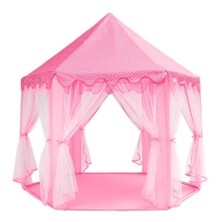 Dětský stan - zámek, růžový (Iso)