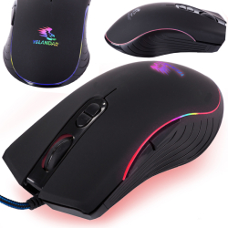 Herní myš - černý motiv s RGB osvícením