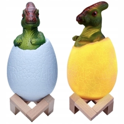 LED lampa dinosauří vejce - parasaurolophus