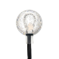 Dekorativní solární LED girlanda - 50 baněk