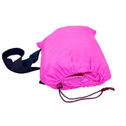 Lazy bag XXL - vzduchové lehátko - růžové