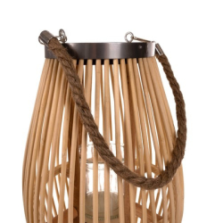 Bambusová lampa na terasu - 40 cm