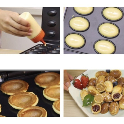 Toastovač - Forma na pečení ruských ořechů - 24 důlků