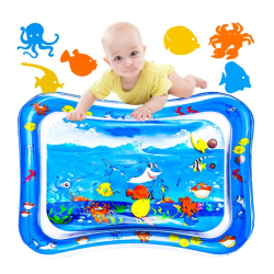 Nafukovací podložka na hraní pro děti - vodní svět (ISO 9953)
