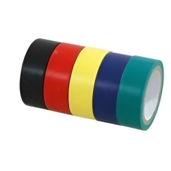 Izolační páska 17mm x 8 m vícebarevná - 5 ks