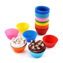 Formy silikonowe na cupcake - 6 szt.