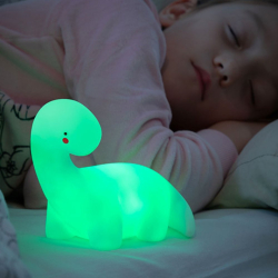 Dětská LED lampa dinosaurus - vícebarevný