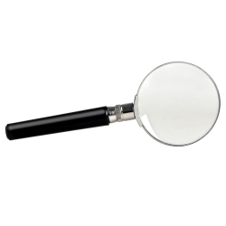 Lupa z soczewką powiększającą 60 mm - metalowa ramka