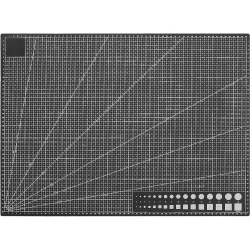 Oboustranná řezací podložka A2 60 x 45 cm - černá