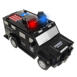 Dětská pokladnička v podobě Policejního vozu
