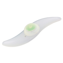 Podświetlana osłona na rower LED Spoke 12,3 x 3,5 cm - zielona