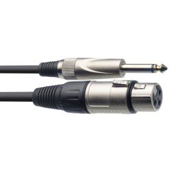 Stagg SMC6XP, mikrofonní kabel XLR/Jack, 6m