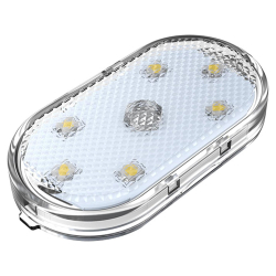 Barevné LED světlo do interiéru vozu 5,5 cm x 2,5 cm