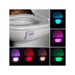 LED podsvícení WC - noční světlo na toaletu (Verk)
