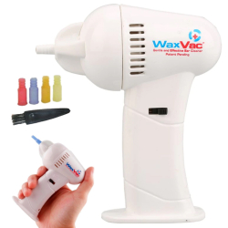 Přístroj na čištění uší se silikonovými hroty - WaxVac