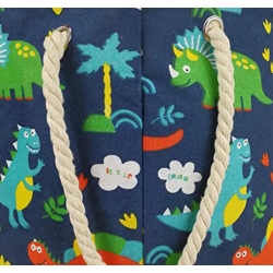 Textilní koš na hračky s dětským motivem - 43 X 33 CM