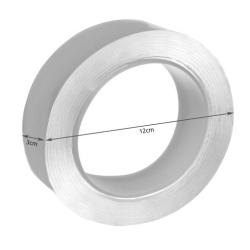 Nano lepicí oboustranná páska 30 mm x 3 m transparentní (ISO)
