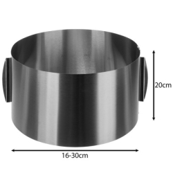 Nastavitelná dortová forma - okraj 20 cm