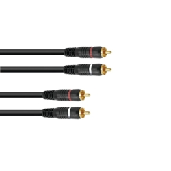 Kabel CC-150, propojovací kabel 2x 2 RCA zástrčka HighEnd, 15m