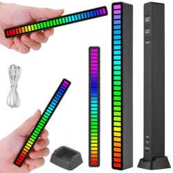 USB LED hudební světlo - led rgb lišta (VERK)