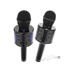 Karaoke mikrofon - černý