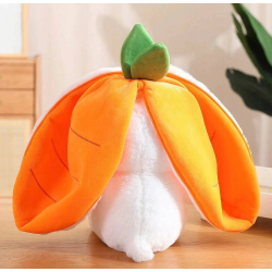 Plyšová hračka pro děti 2v1 25 cm - Králík