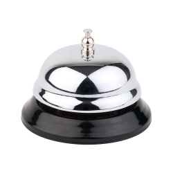 Stolní zvonek - stříbrný (Iso)