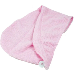 Rychleschnoucí ručník na vlasy z mikrovlákna - turban