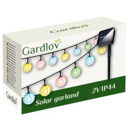Solární LED girlanda - 6 m
