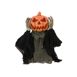 Halloweenová postava dýně, s animacemi, 70cm