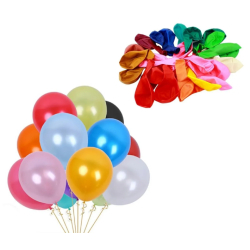 Nafukovací párty balónky 25ks - mix barev