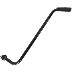 Vodící tyč na dětské kolo 65 cm - černá