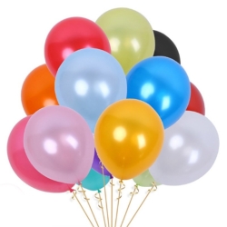 Nafukovací párty balónky 25ks - mix barev